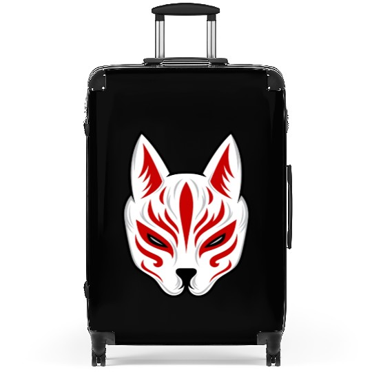 Cat Kitsune Japan Suitcases