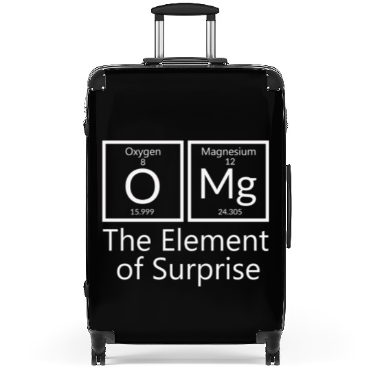 OMG element of surprise Periodic table elements Ch Suitcases