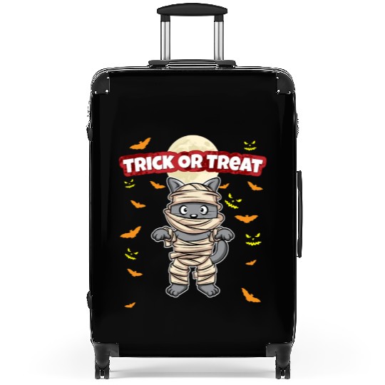 Trick Or Treat Scary Creepy Halloween Monster Suitcases