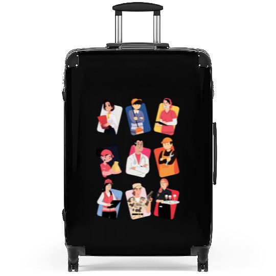 Labor Day America and Canada 2022 Suitcases Designs