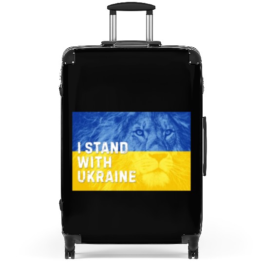 Ukraine Independence Day. I Stand with Ukraine Suitcases