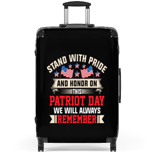 Patriot Day We Will Always Remember Suitcases
