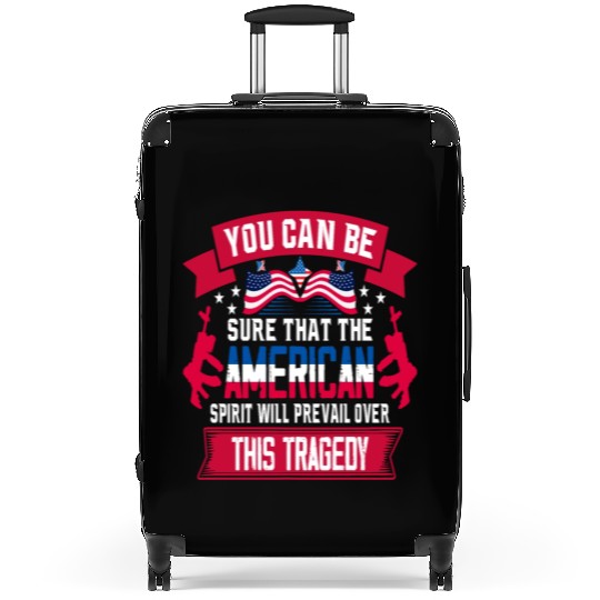 Patriot Day 9 11 American Spirit Suitcases
