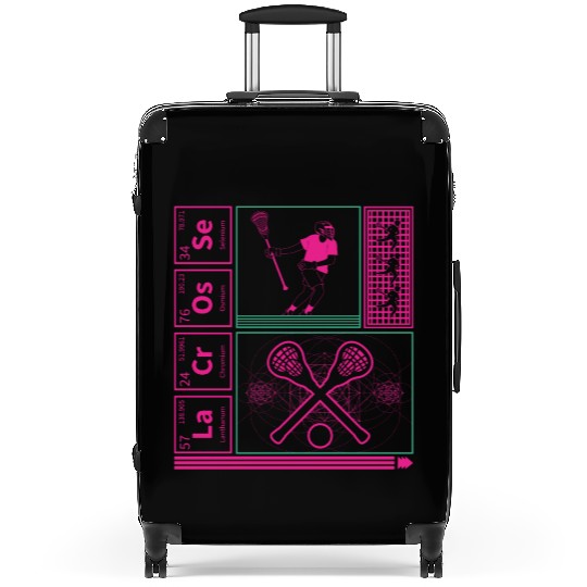 Lacrosse Periodic Table Element Suitcases, Lacrosse