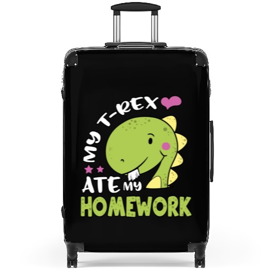Tyrannosaurus Back to School TRex for Kids TRex At Suitcases
