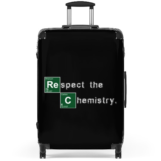 Respect the Chemistry Breaking Bad Suitcases
