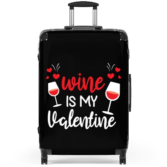Wine Lover Clothing Gifts for Him Her Wine Is My Suitcases