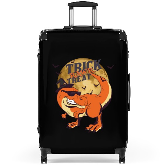 Dino trick rawr treat dinosaur gift for Halloween Suitcases