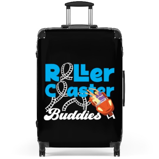 Roller Coaster Friends Besties Suitcases