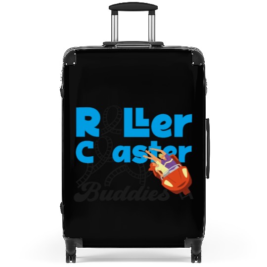 Roller Coaster Friends Besties Suitcases