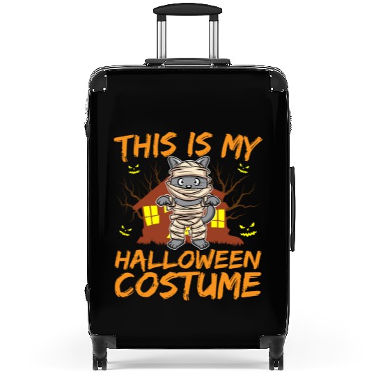 Scary Creepy Animal This Is My Halloween Costume Suitcases
