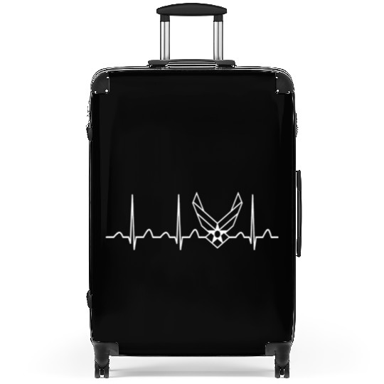 Air Force Heartbeat Suitcases