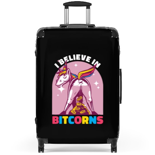 Cryptocurrency Believe In Bitcorns Bitcoin Suitcases
