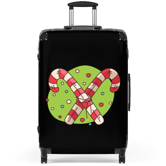 candy canes Suitcases