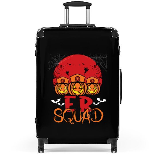 Emergency Squad Halloween Pumpkin Costume ER Nurse Suitcases