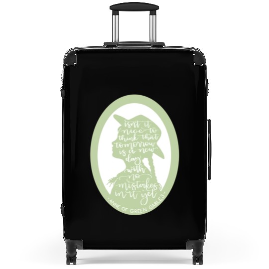 Anne of Green Gables Quote Suitcases