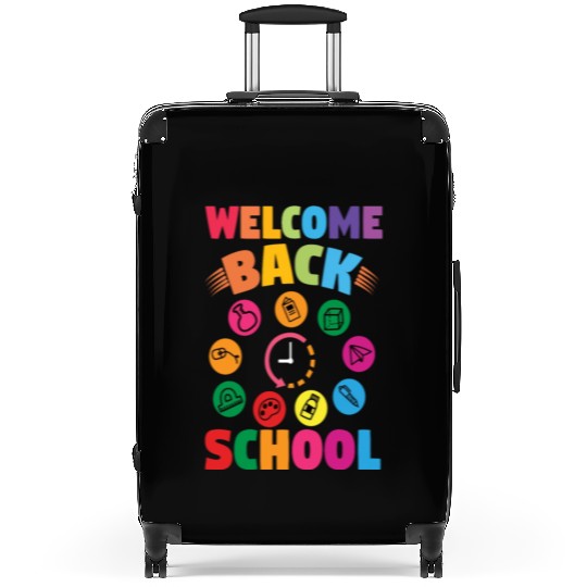 welcome back school Suitcases