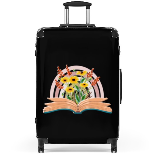 Teacher Life Suitcases, Teacher flower Suitcases file tren