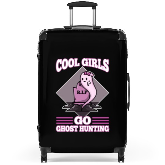 Cool girls go ghost hunting Suitcases