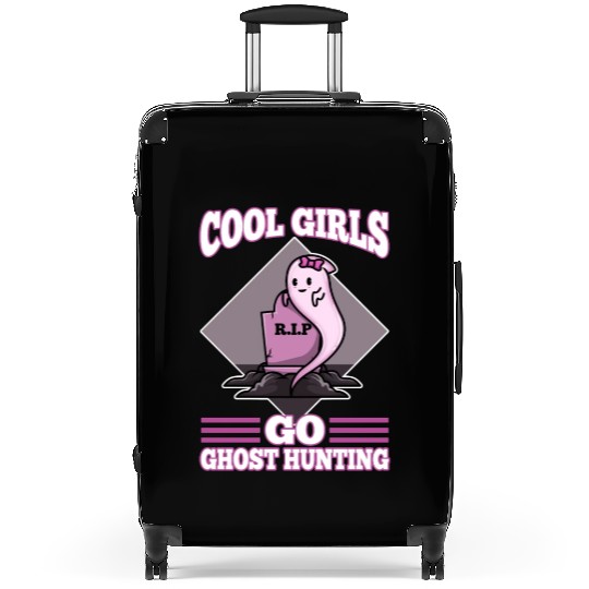 Cool girls go ghost hunting Suitcases