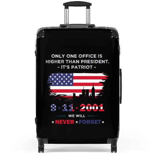 We will never forget the Patriot Day 911 Suitcases