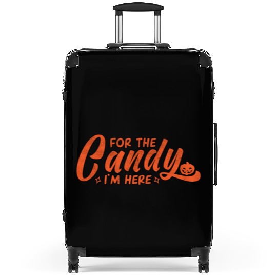 The Candy I´M Here Halloween Orange Suitcases