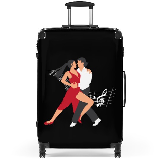 Latin Ballroom Dancer Salsa Dancing For Women Suitcases