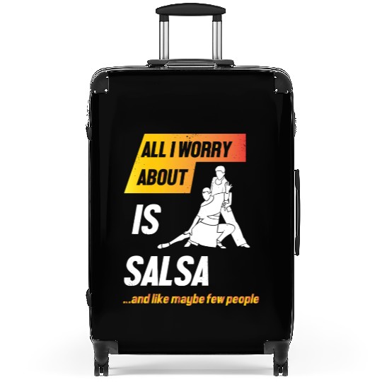 Ballroom Dancer Dance Funny Salsa Suitcases