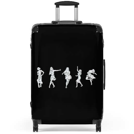Ballroom Latin Dance Salsa Suitcases