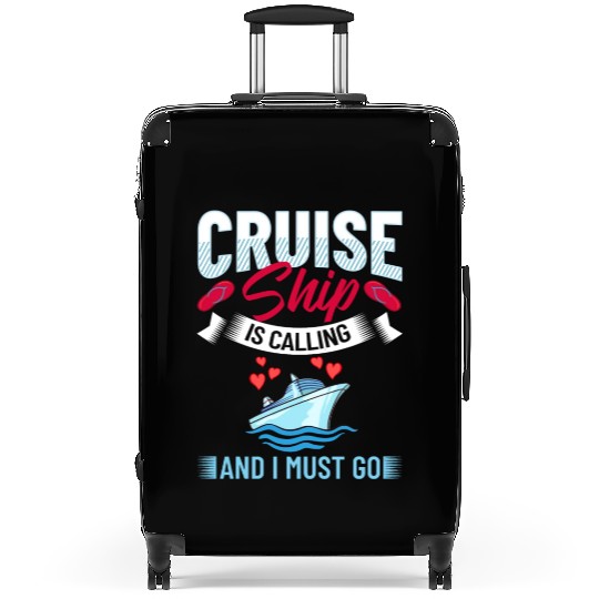Cruise Ship Vacation Trip Party Sailing Boating Suitcases