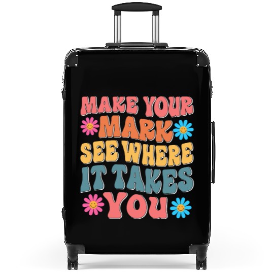 Make Your Mark Dot Day See Where It Takes You Suitcases