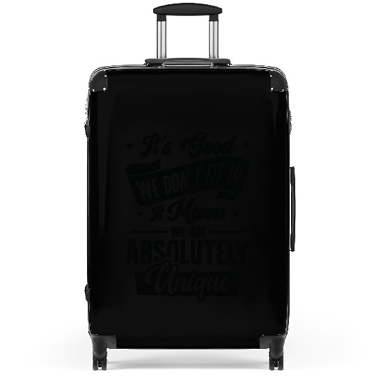 Positivity Misfits Poets Poetry Unique Uniqueness Suitcases