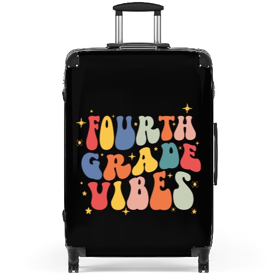 Fourth grade vibes 4th grade team back to school Suitcases