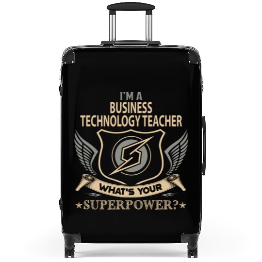 Business Technology Teacher Suitcases - Superpower J