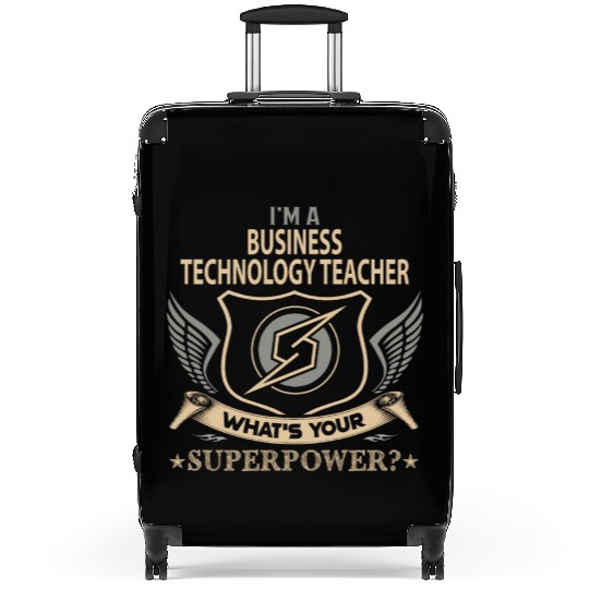Business Technology Teacher Suitcases - Superpower J