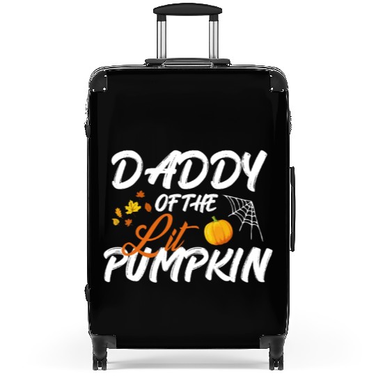 Daddy Lit Pumpkin Halloween Costume Suitcases