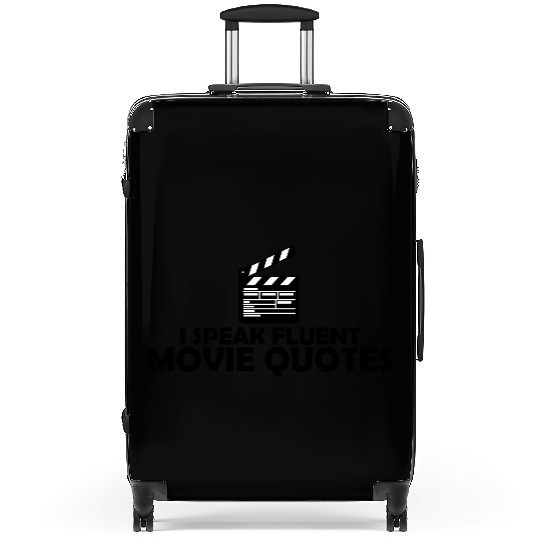speak fluent movie quotes Suitcases