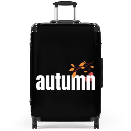 Autumn Tree Orange Fall Leaves The Season Suitcases