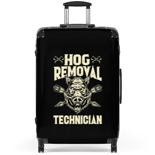 Hog Removal Technician Boar Hunting Suitcases