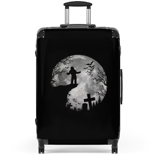 Halloween Werewolf Witchs Full Moon trick or treat Suitcases