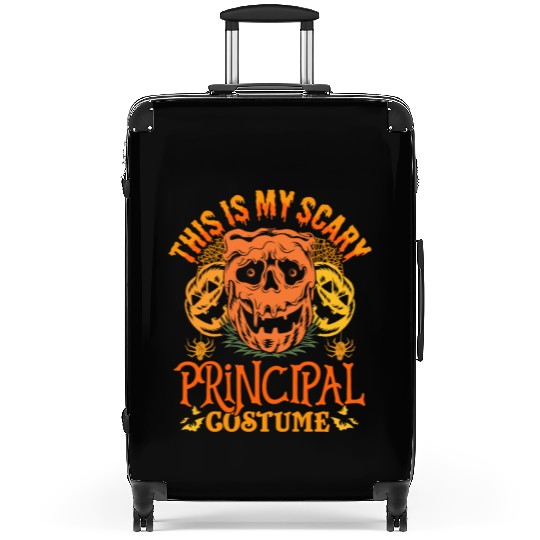 This Is My Scary Principal Costume Funny Halloween Suitcases