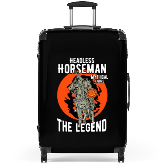 Headless Horseman Halloween Suitcases, Halloween Party
