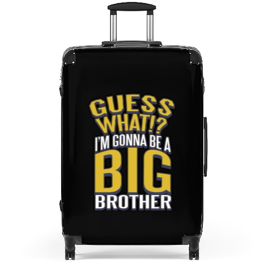 Big Brother Finally Novelty Design For Boys & Suitcases