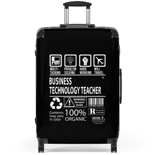 Business Technology Teacher Suitcases - Multitasking