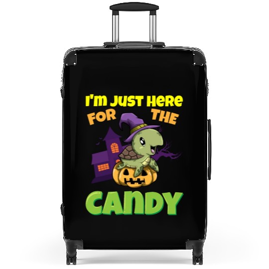 I'm Just Here For The Candy Scary Halloween Beast Suitcases