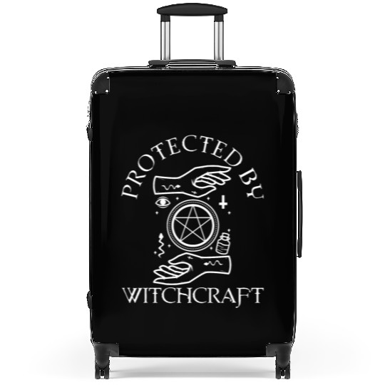 Protected By Witchcraft Suitcases