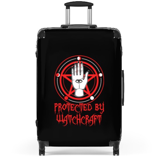 Protected By Witchcraft Suitcases
