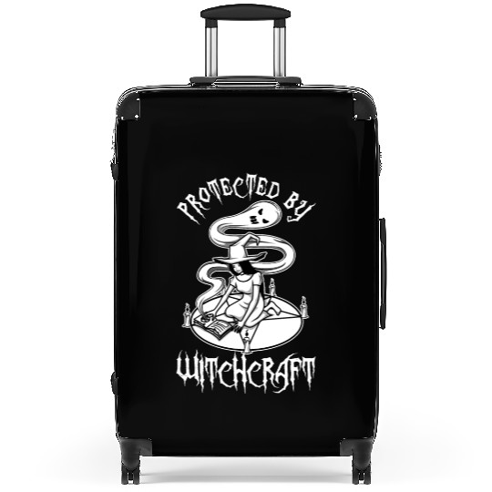 Protected By Witchcraft Suitcases