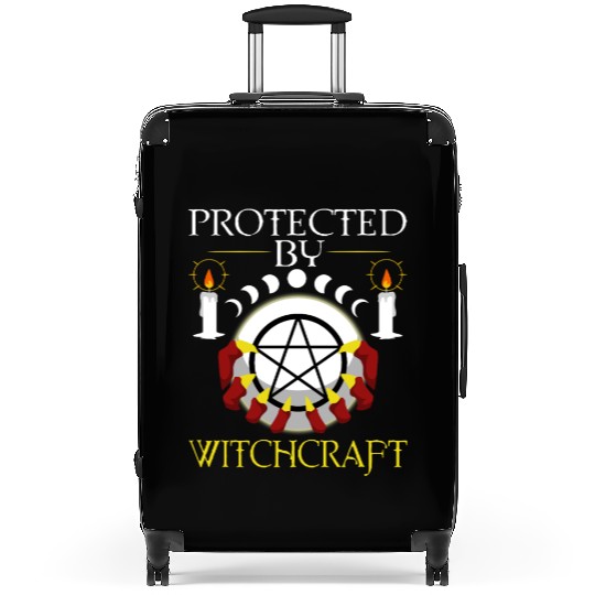 Protected By Witchcraft Suitcases