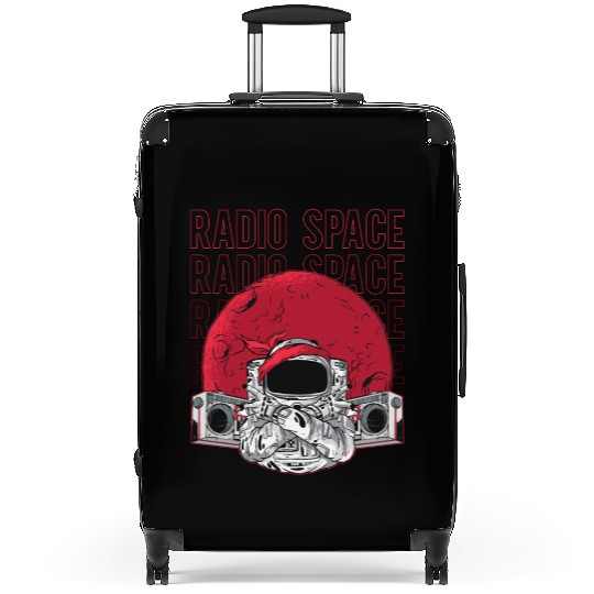 Astronomy Radio Space Stars Music Lover Universe Suitcases